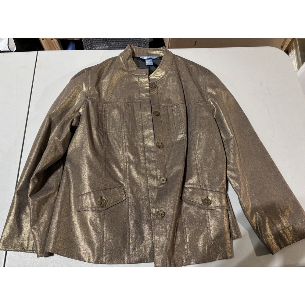 Koret Women's Gold Jacket Sz14